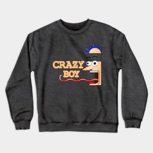 Crazy Boy Crewneck Sweatshirt
